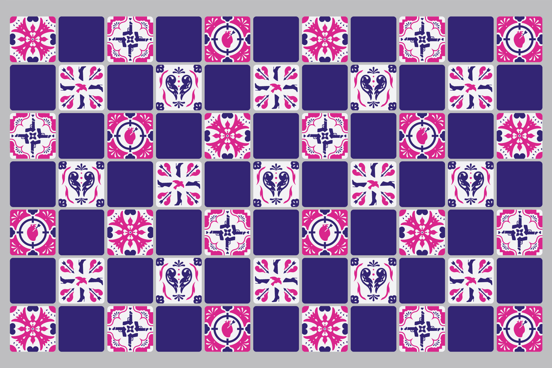 Tile pattern within Amame