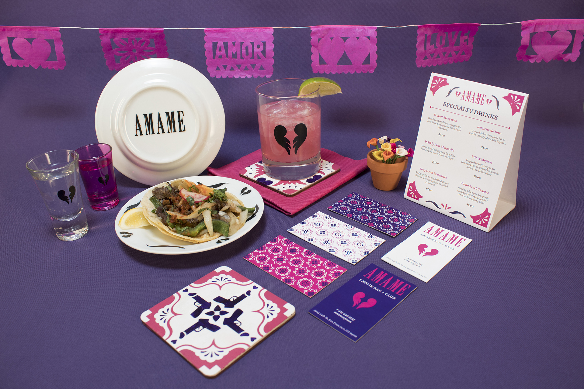 Amame Full Branding System