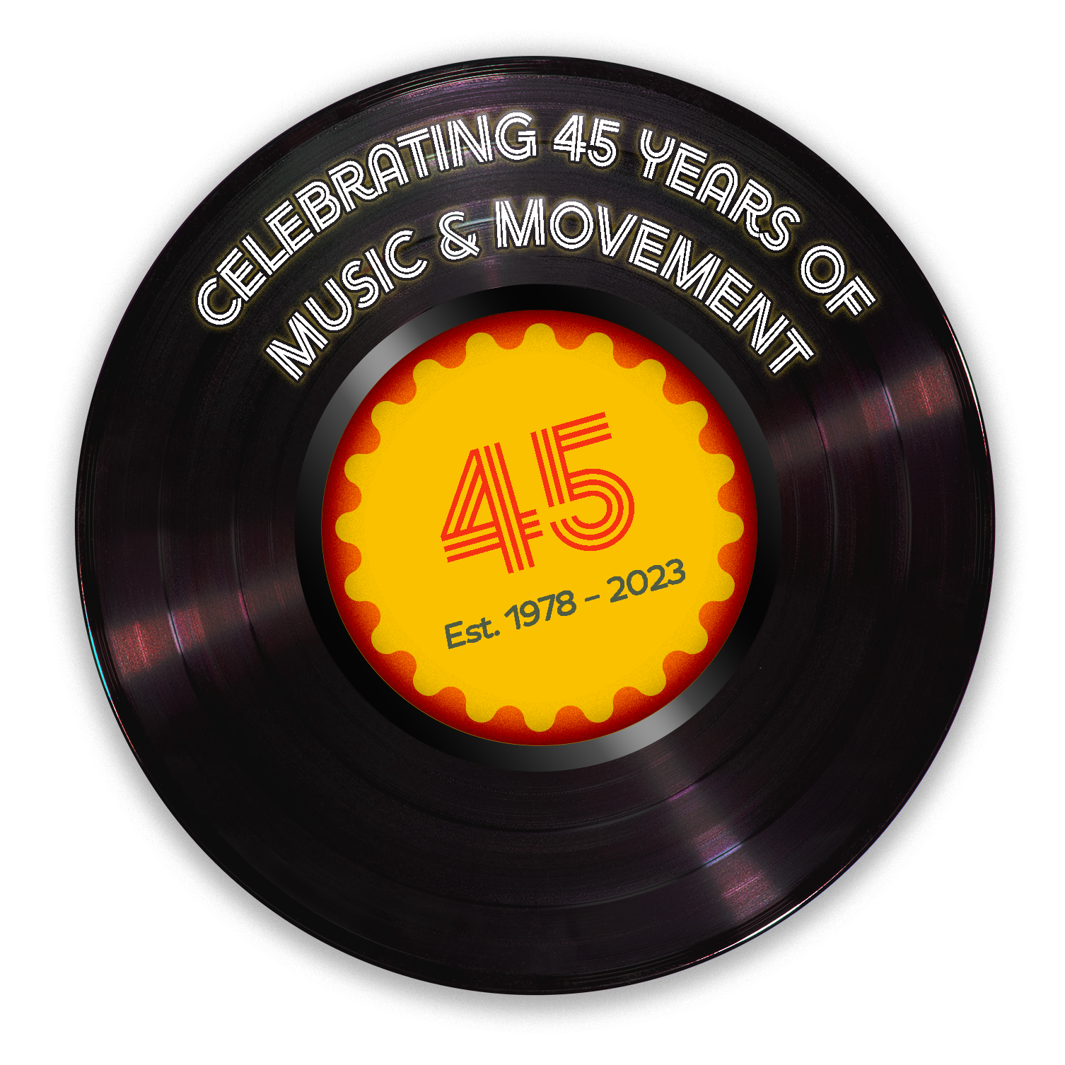 Logotype for 45th anniversary theme